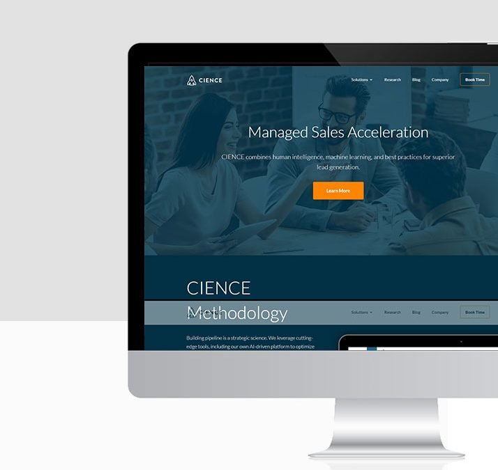 B2B Website Development – Technology Company
